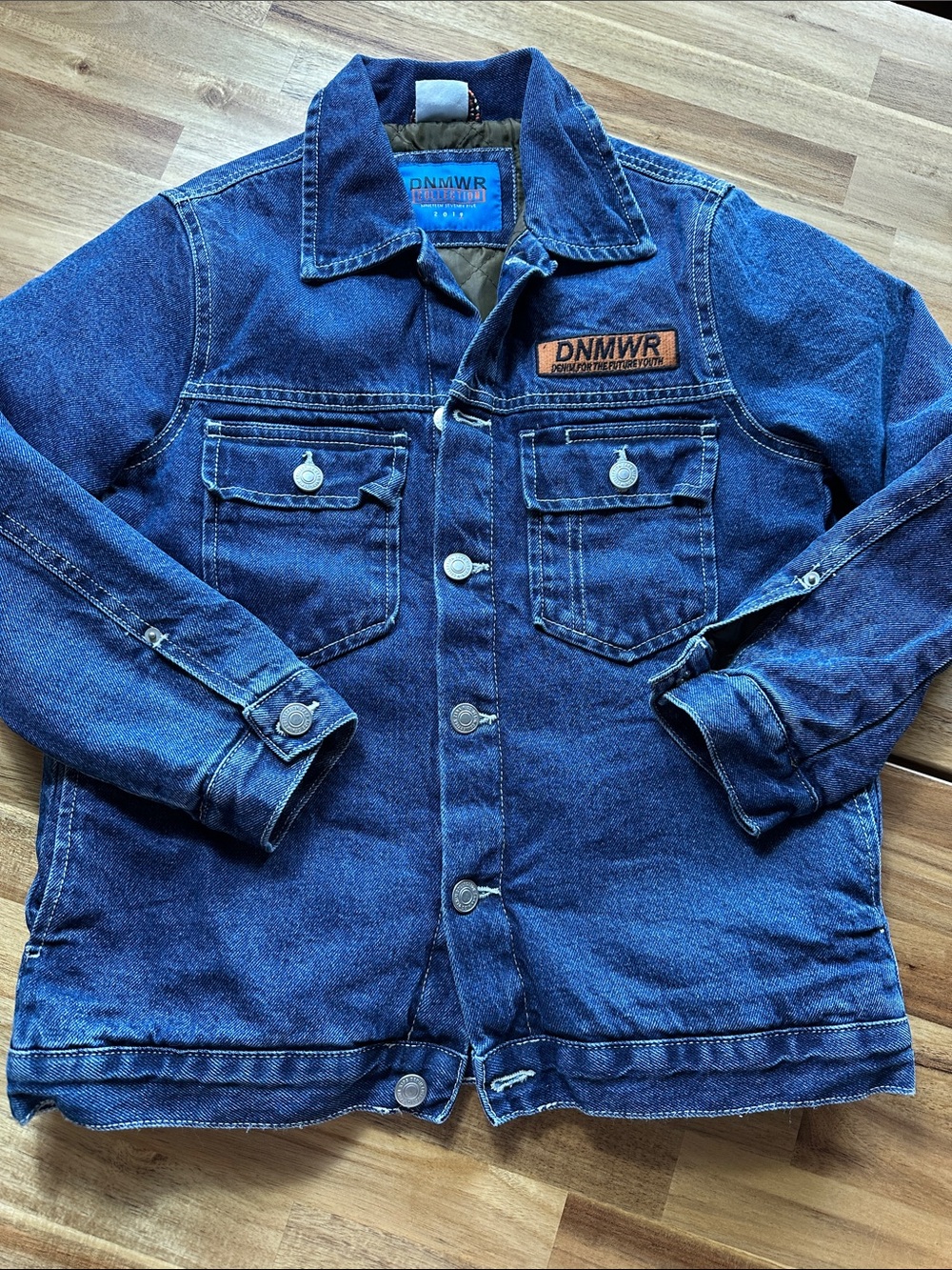 Zara Indigo Blue Kids' Denim Jacket